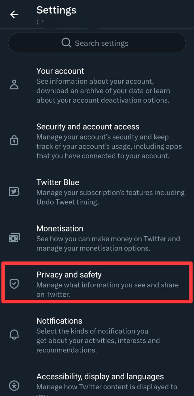Twitter Privacy And Safety
