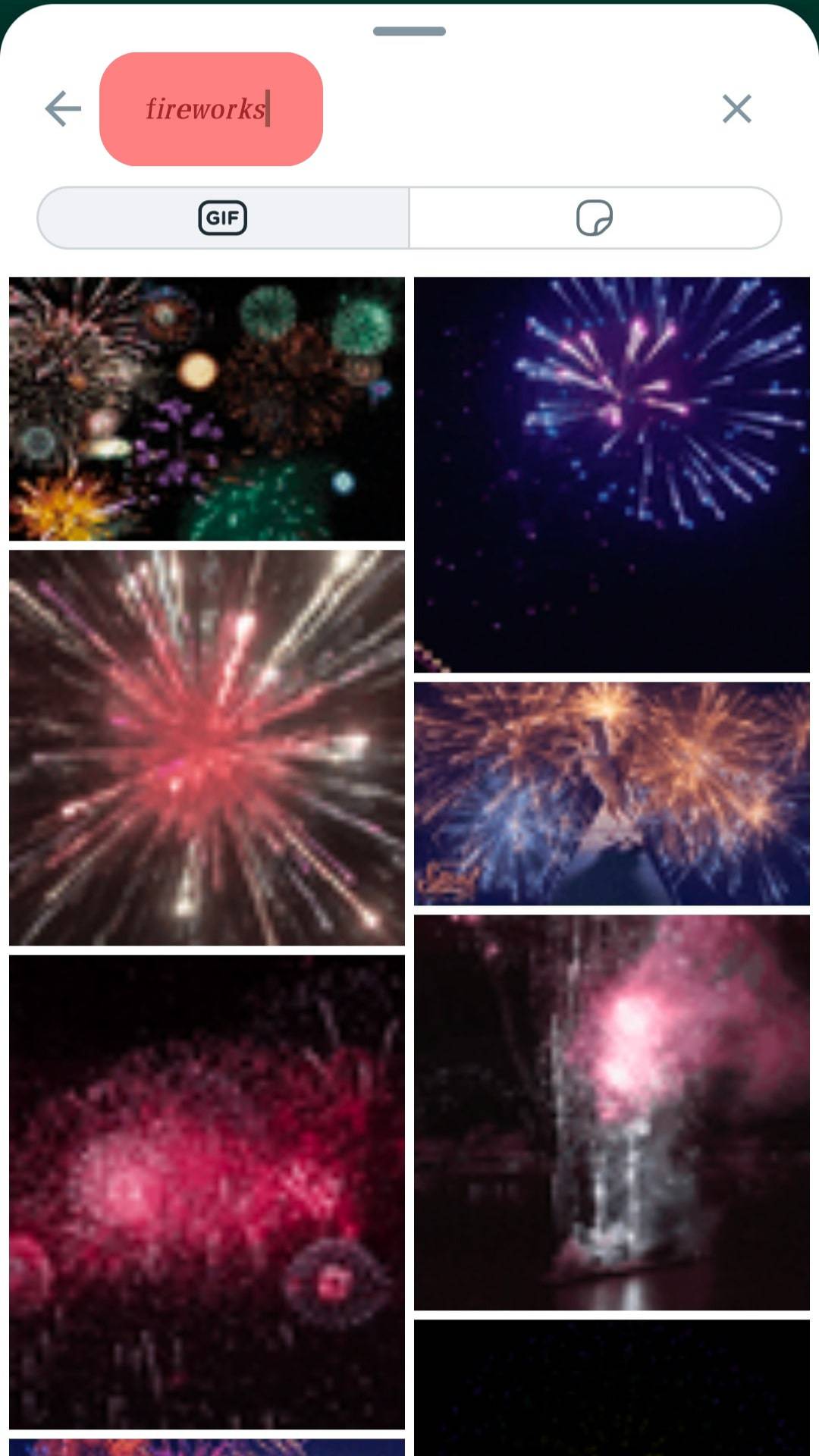 Type Fireworks Into The Search Bar.