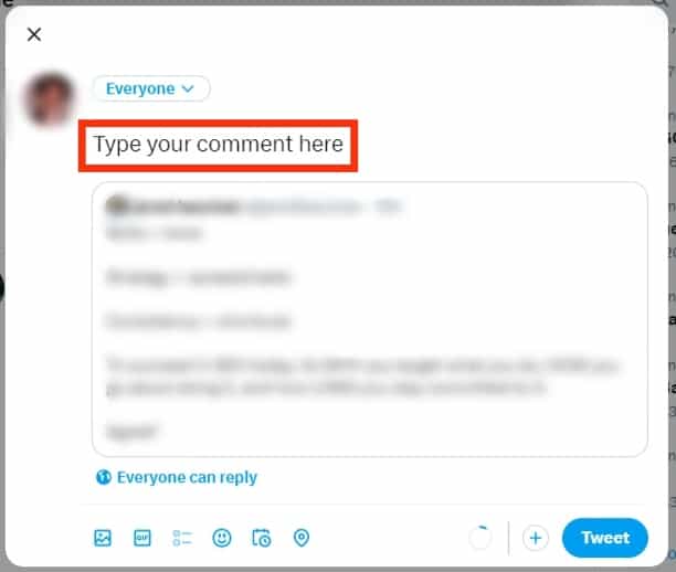 Type Your Comment