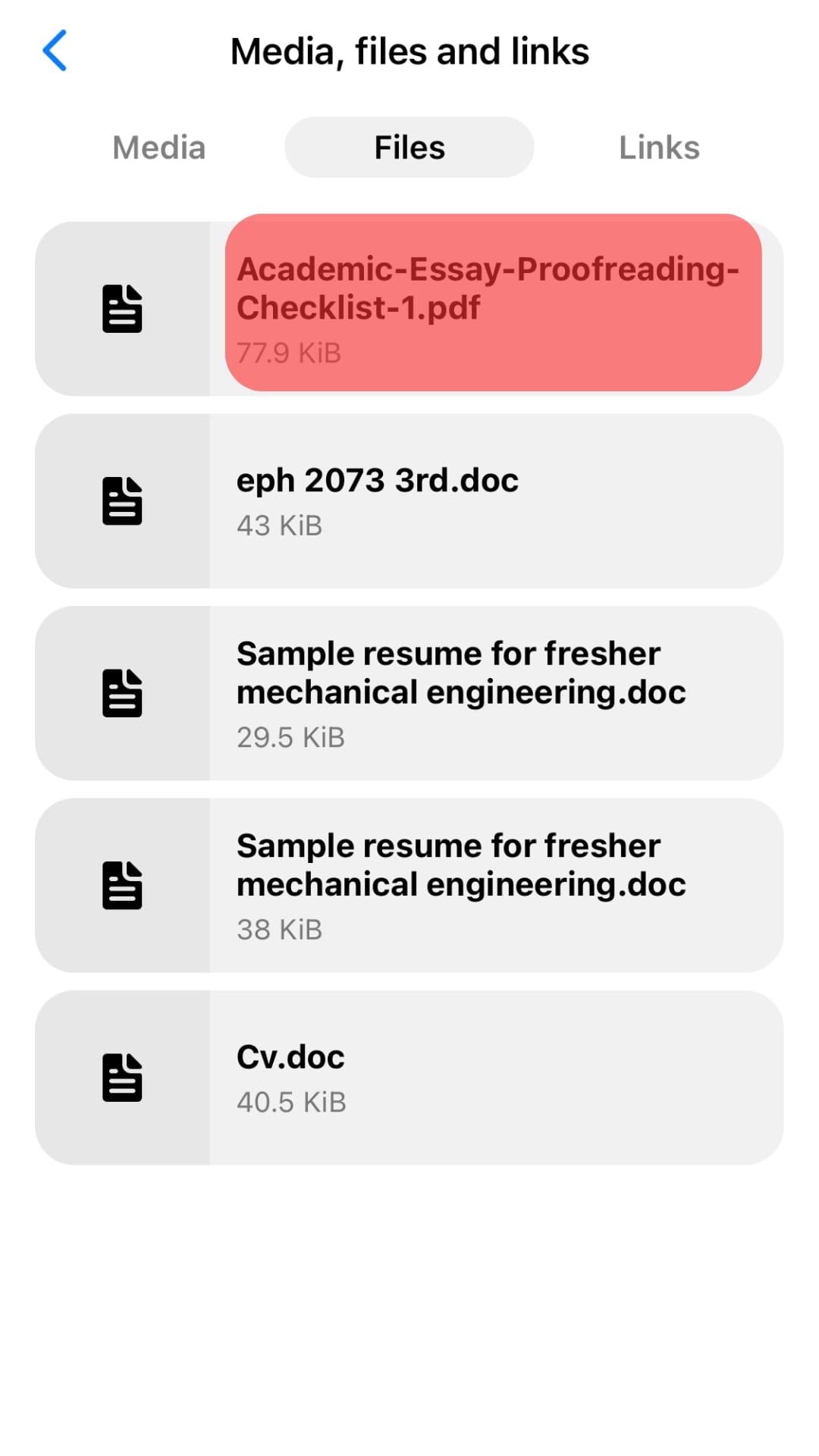 Under Files, Find The Target Pdf File