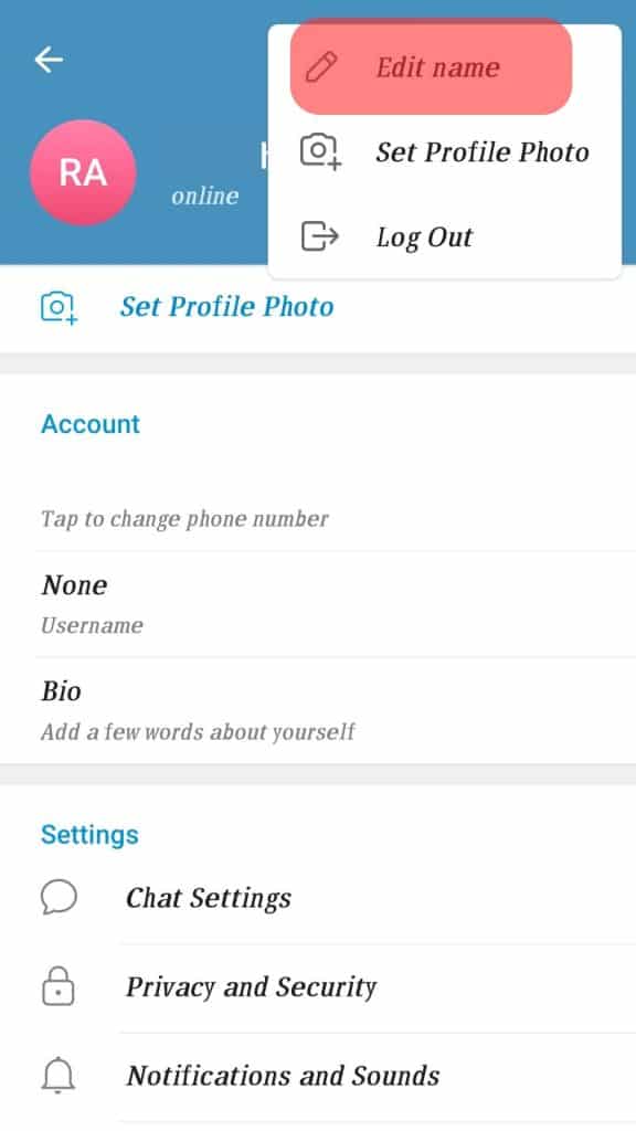 Username Feature