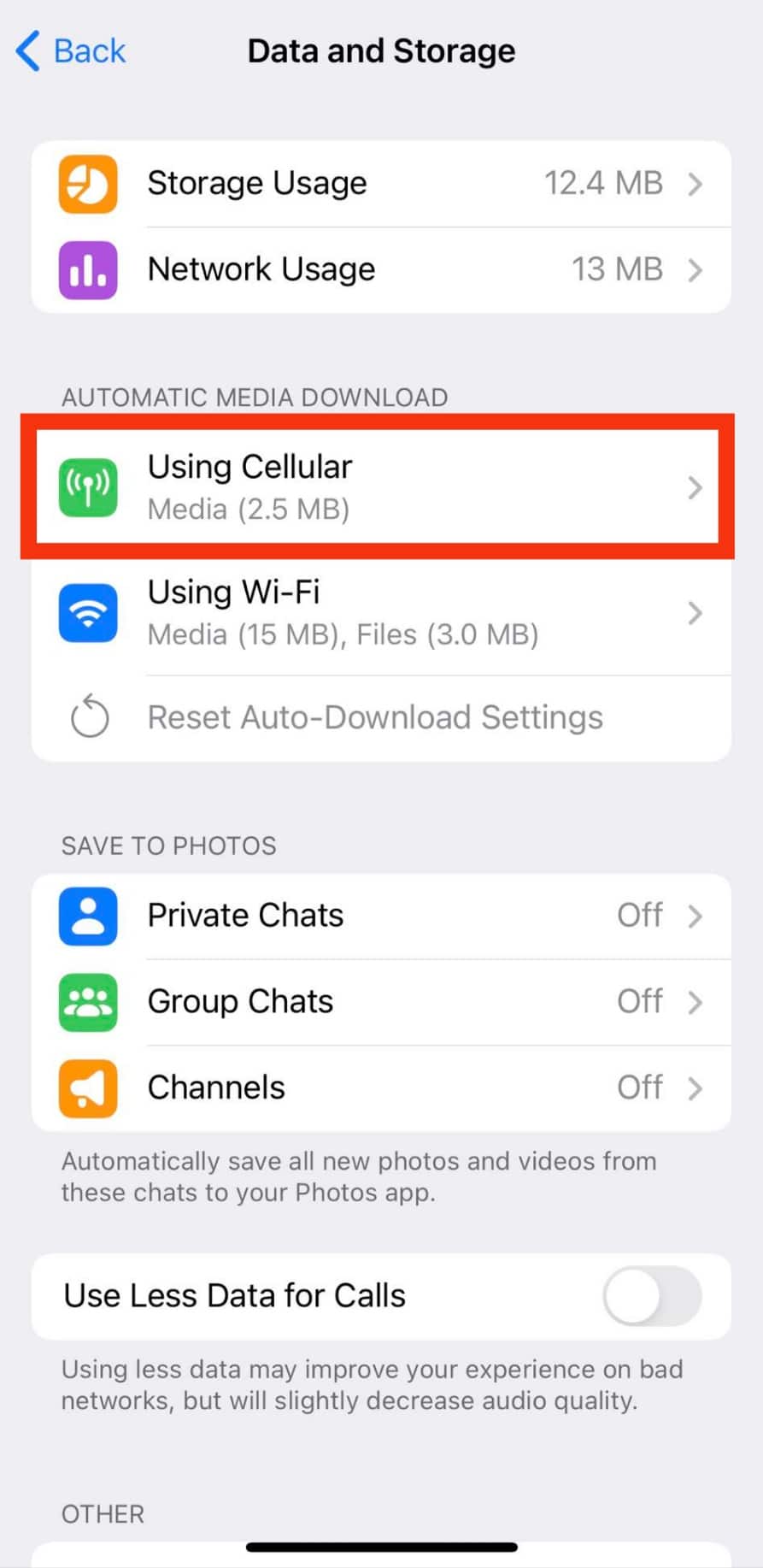 Using Cellular