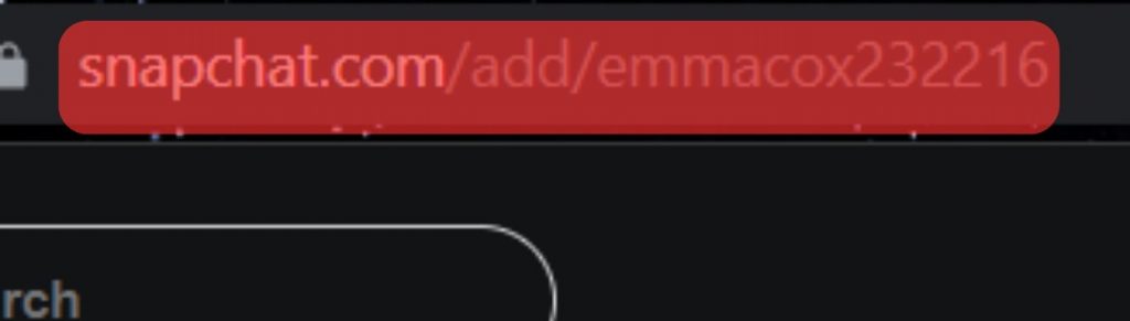 Using Snapchat Url To Find Them