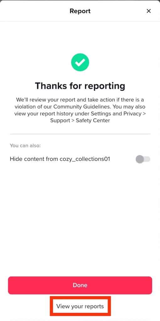 Verify Your Reporting