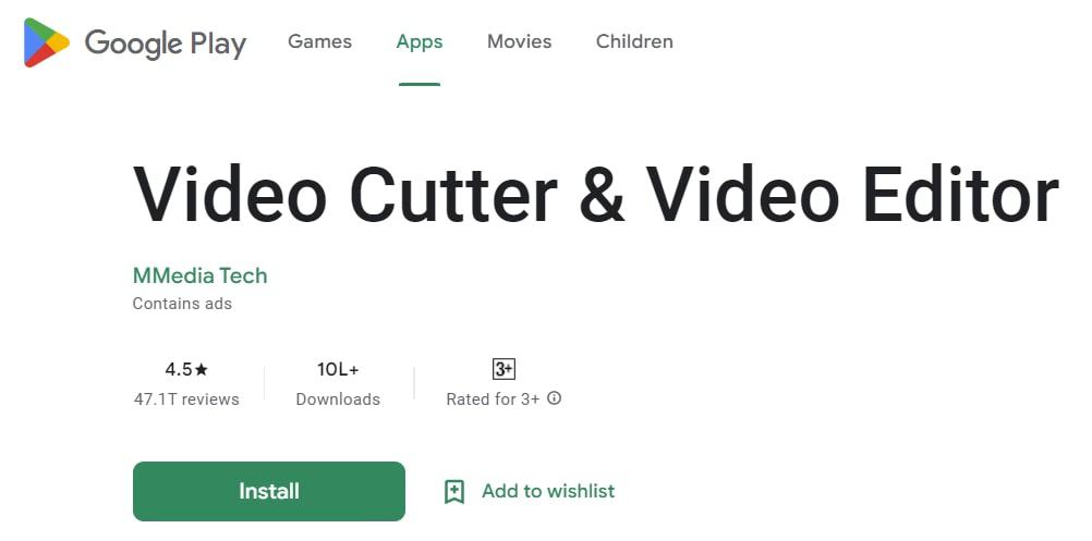 Video Cutter &Amp; Editor On The Play Store.