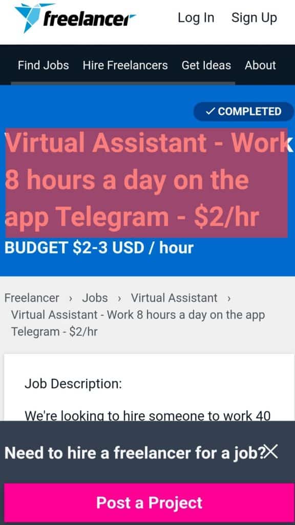 Virtual Telegram Assistant
