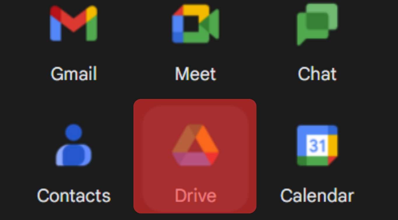 Visit The Google Drive Website