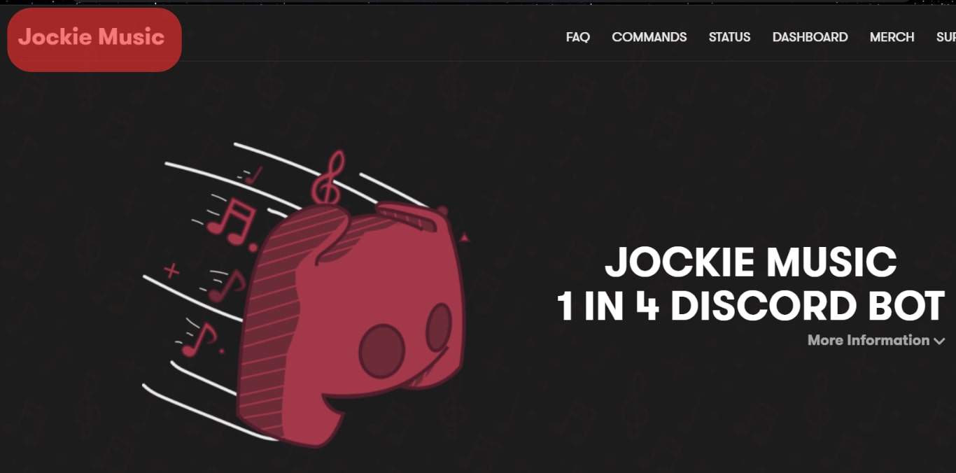 Visit The Jockie Official Website On Your Browser.