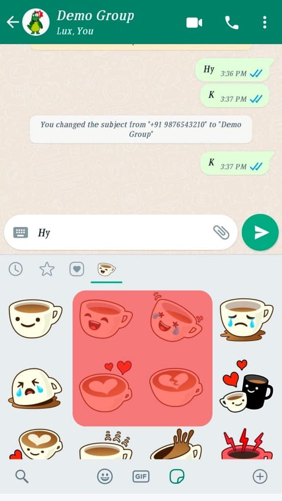 Whatsapp Users Can Add Stickers To Their Messages