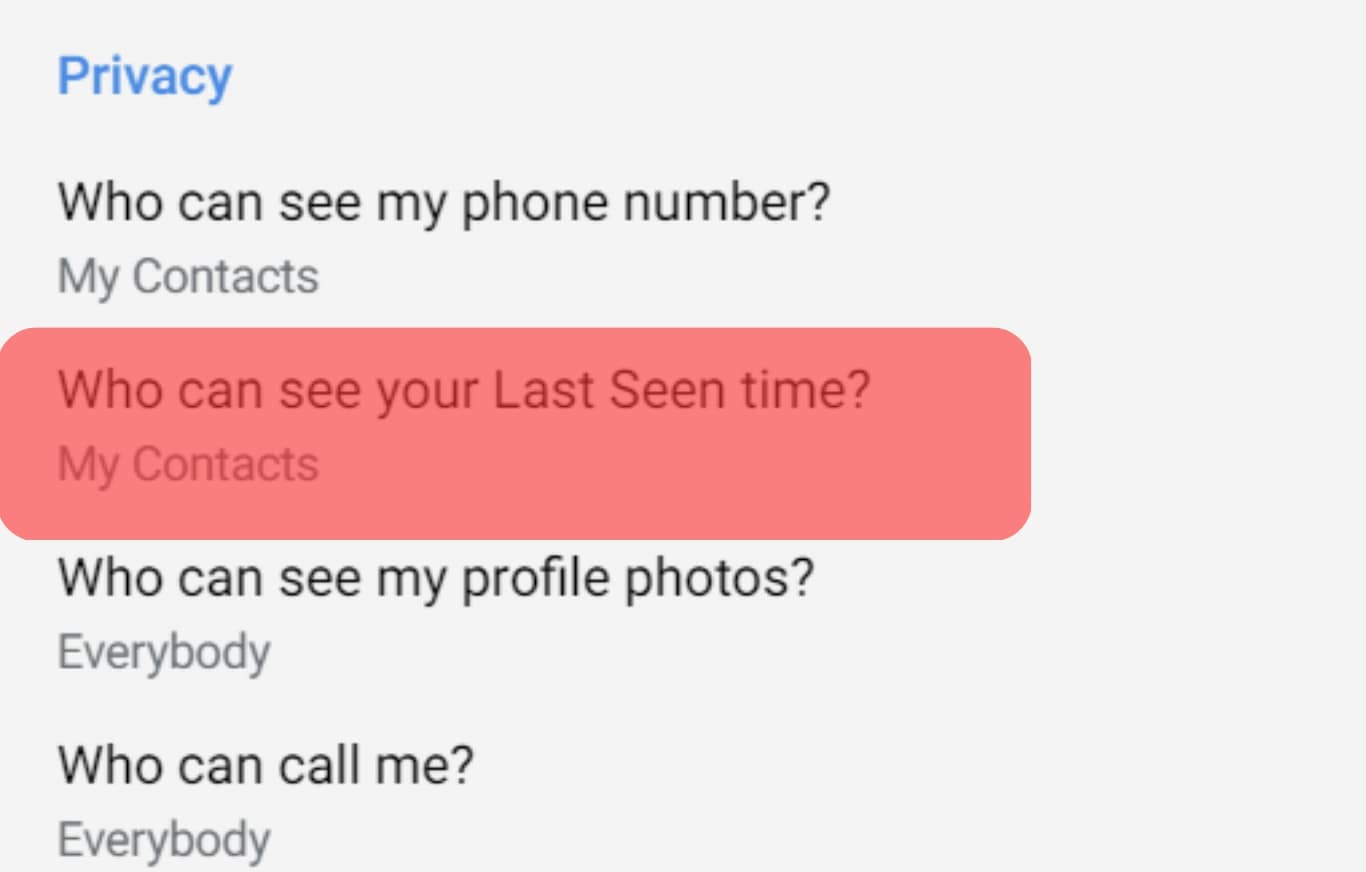 Who Can See My Last Seen Time Telegram