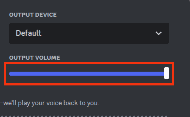 You Can Also&Nbsp;Change The Output Device Volume&Nbsp;By Dragging The&Nbsp;Output Volume&Nbsp;Control