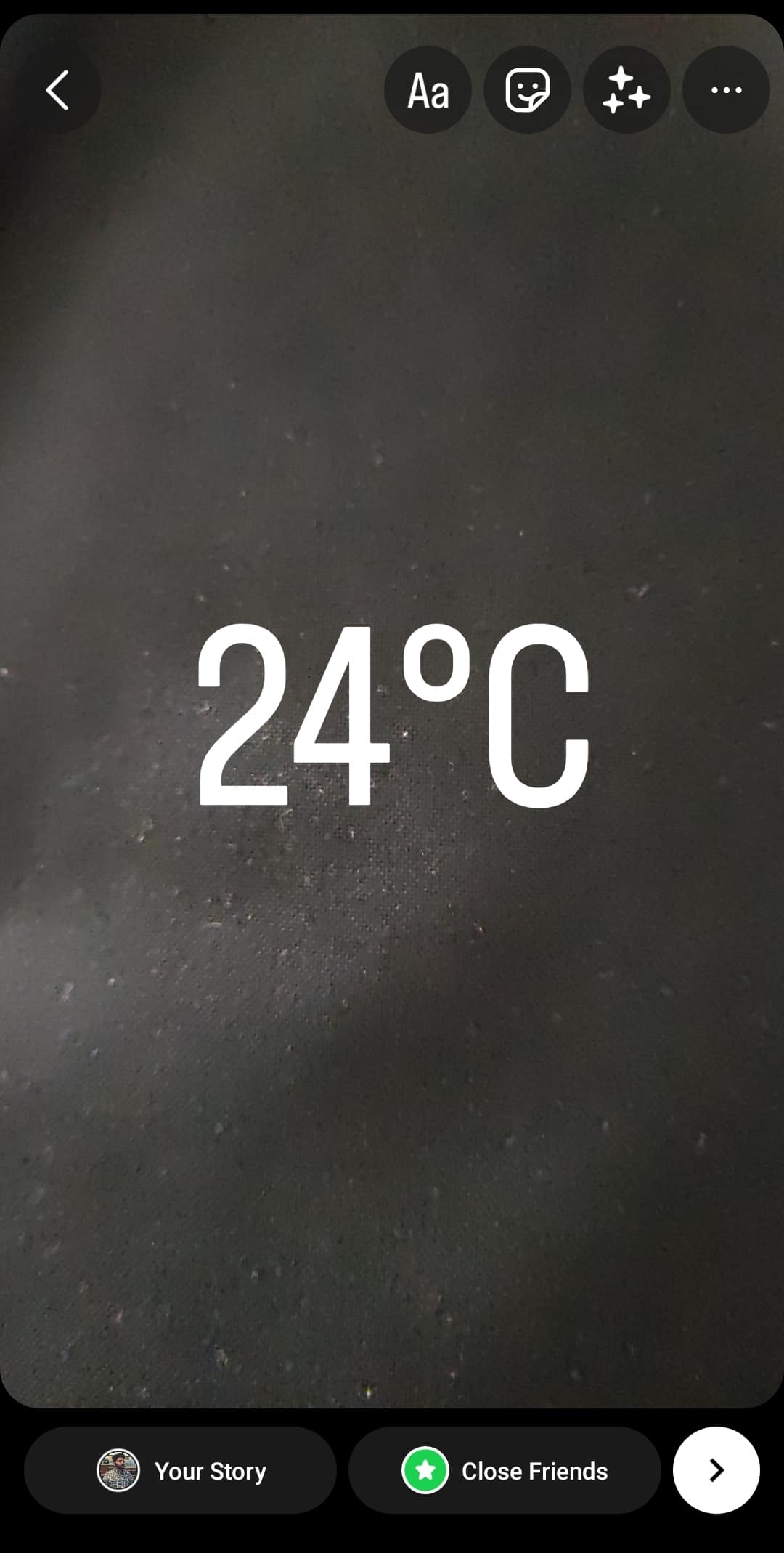 You Can Alter The Sticker's Position, Resize It, And Swap It From Fahrenheit To Celsius