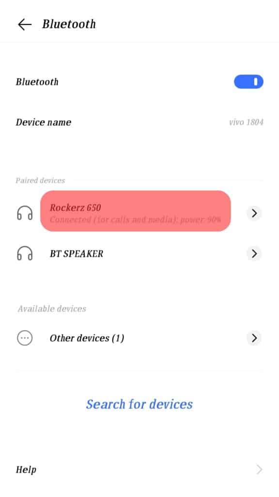 Your Device Is Connected To Bluetooth