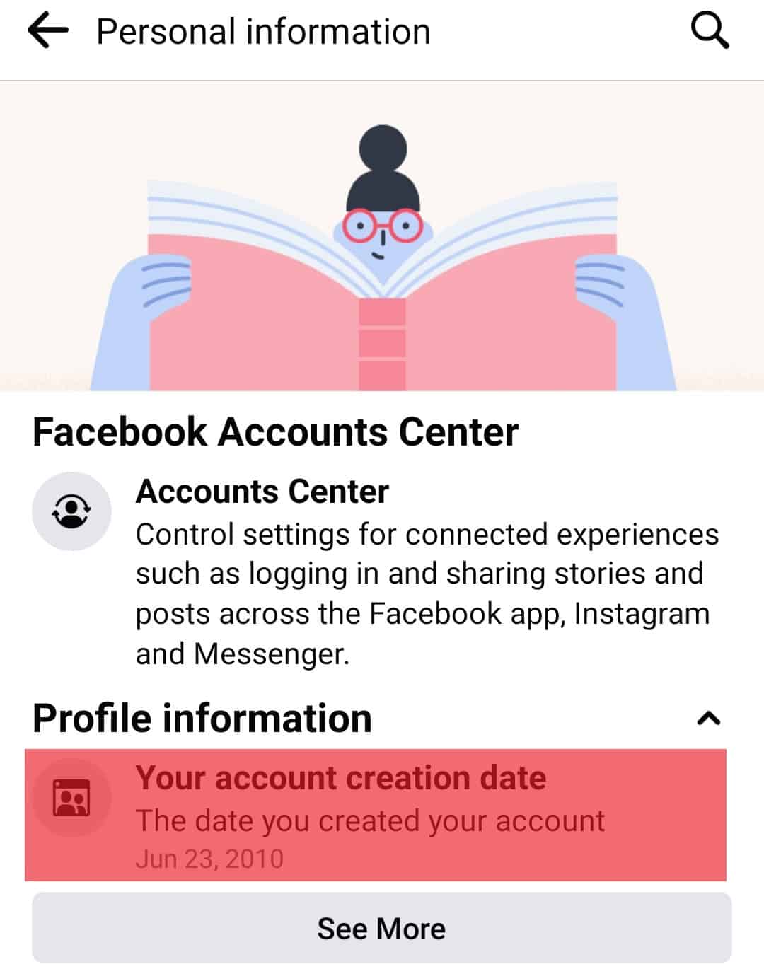 How To see When You Joined Facebook - 63
