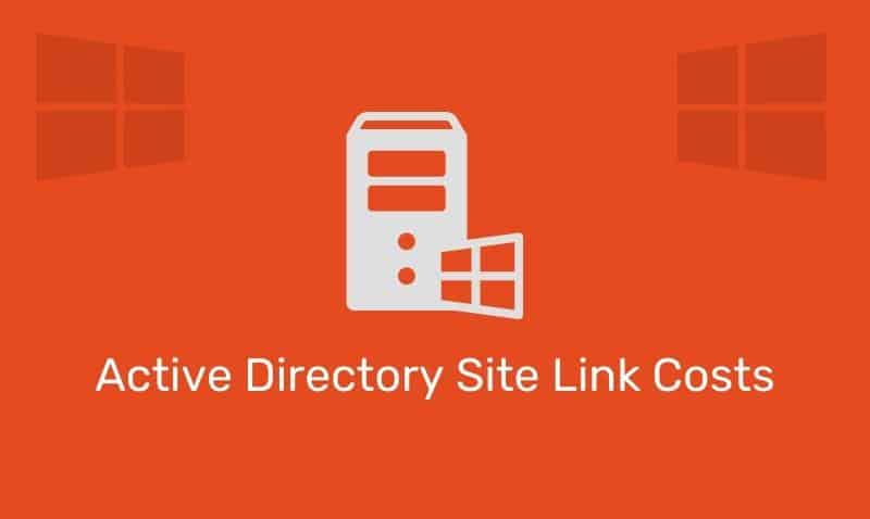 Active Directory Site Link Costs