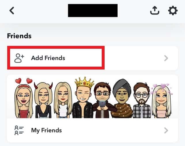 Add Friends On Snapchat Profile