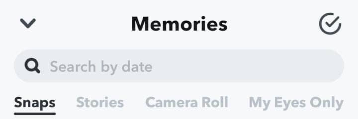 Adding Memories To Snapchat