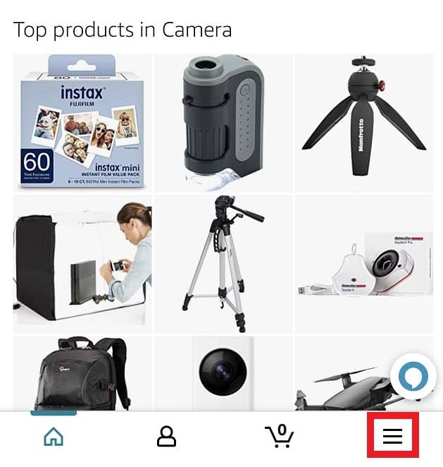 Open Amazon App