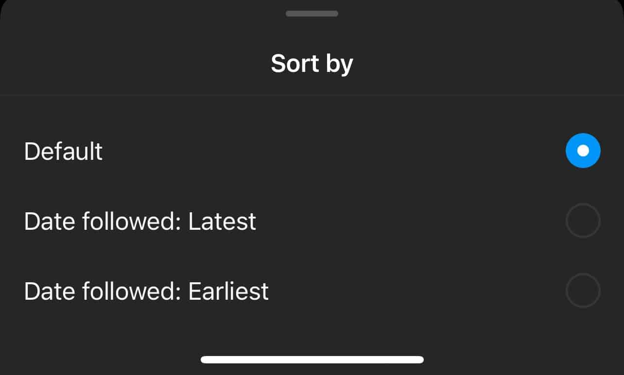How Does Instagram Order Your Following List  - 92