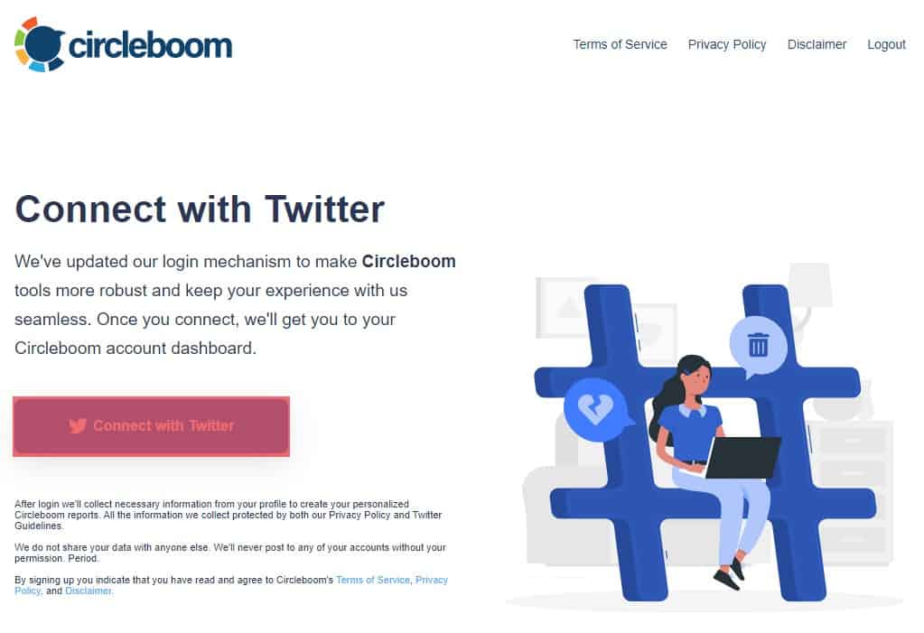 Connect Circleboom With Twitter