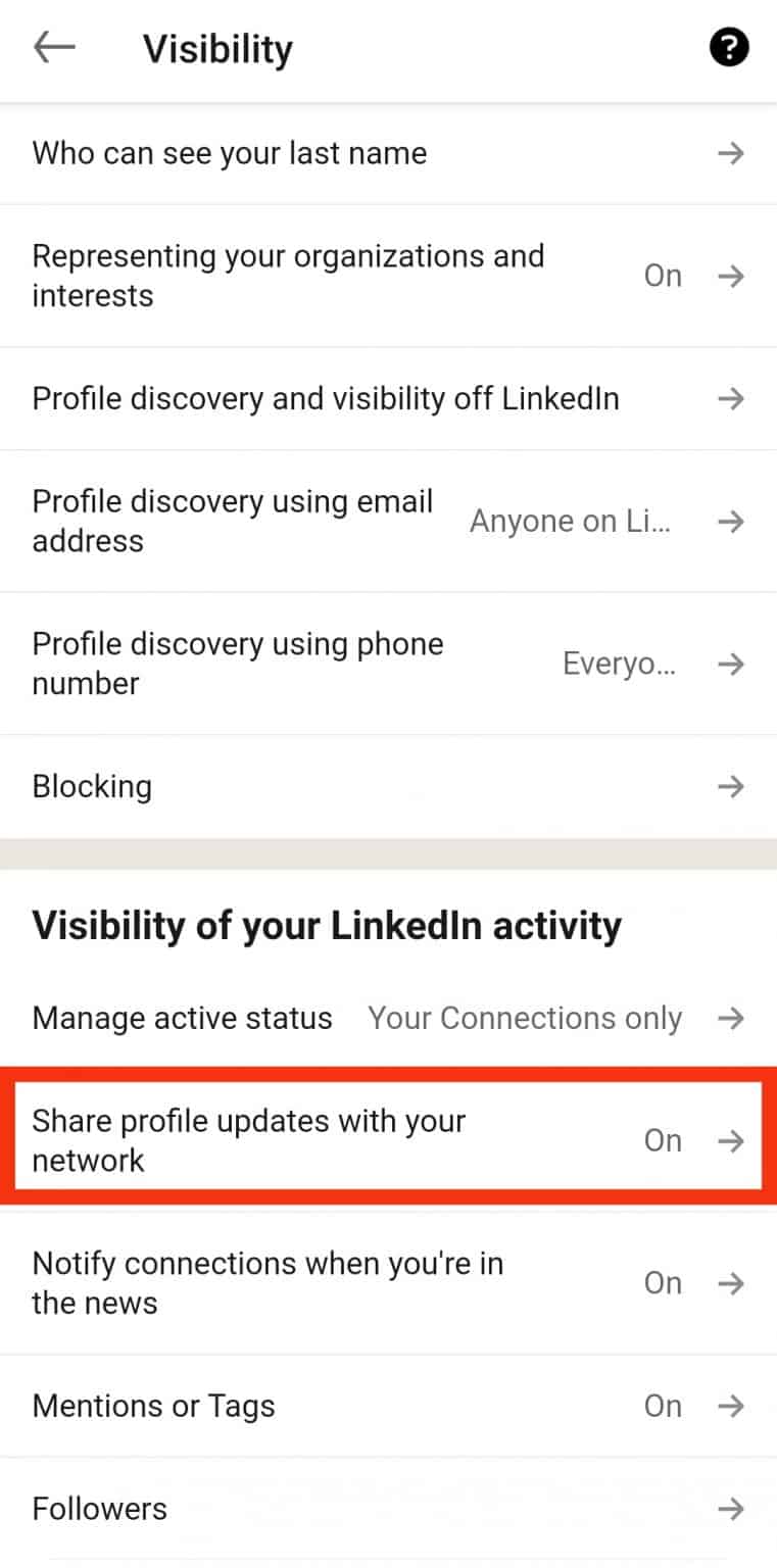 How To Update LinkedIn Profile Without Notifying Contacts ITGeared
