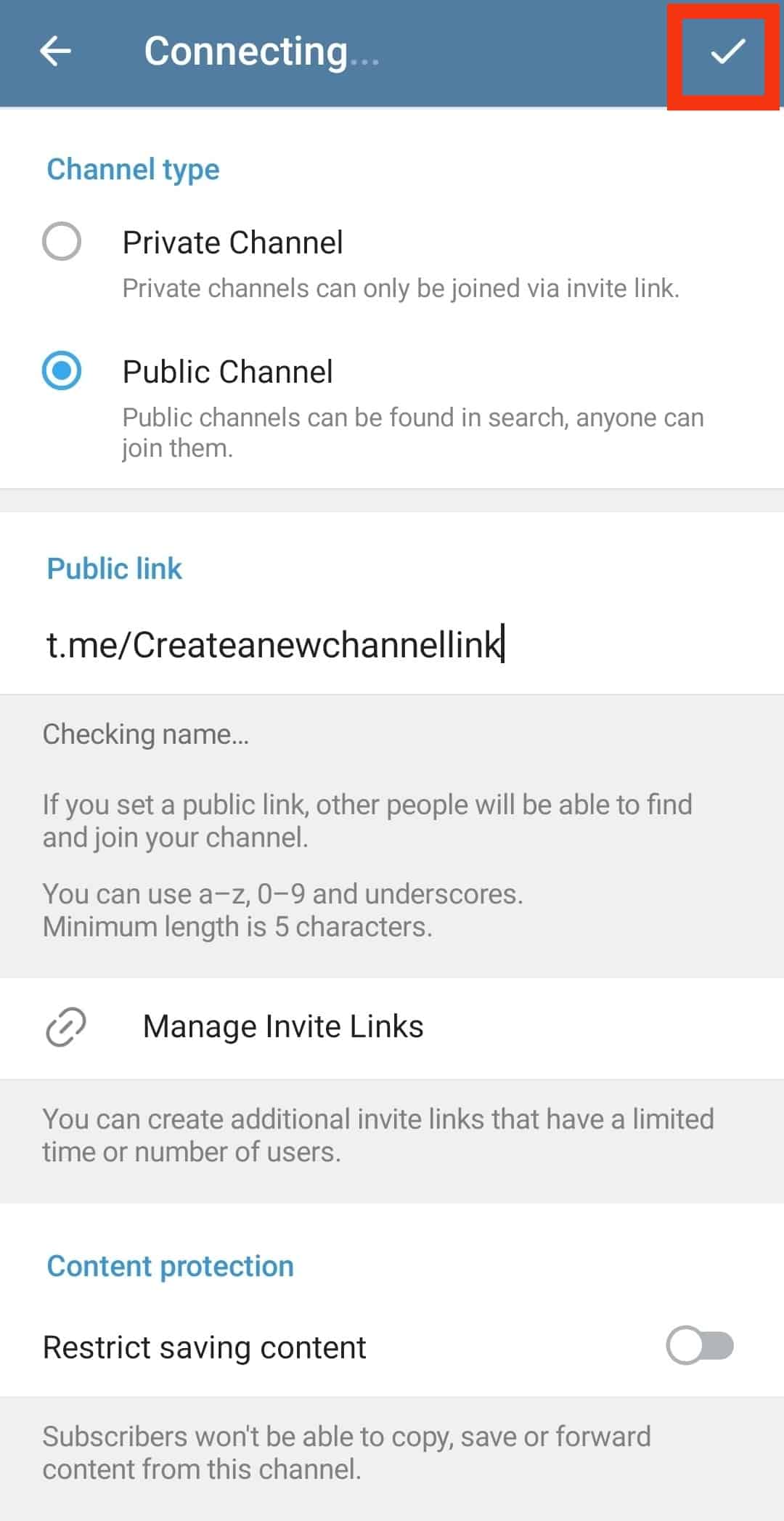 Click The Tick