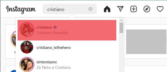 Click On The Profile