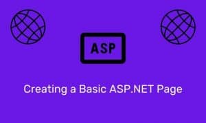 Creating A Basic Asp.net Page