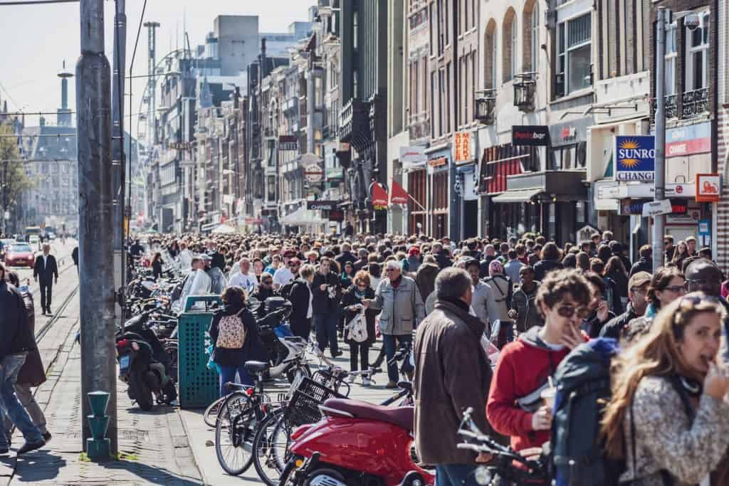 Crowds On The Street