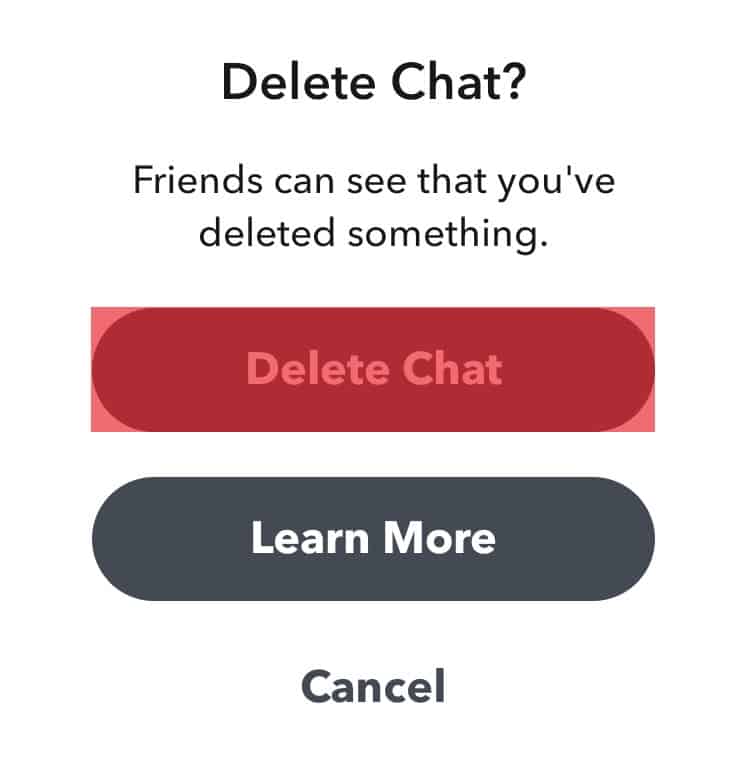 Delete Chat