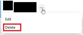 Deleting A Facebook Comment