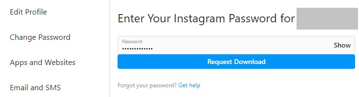 Enter Your Password