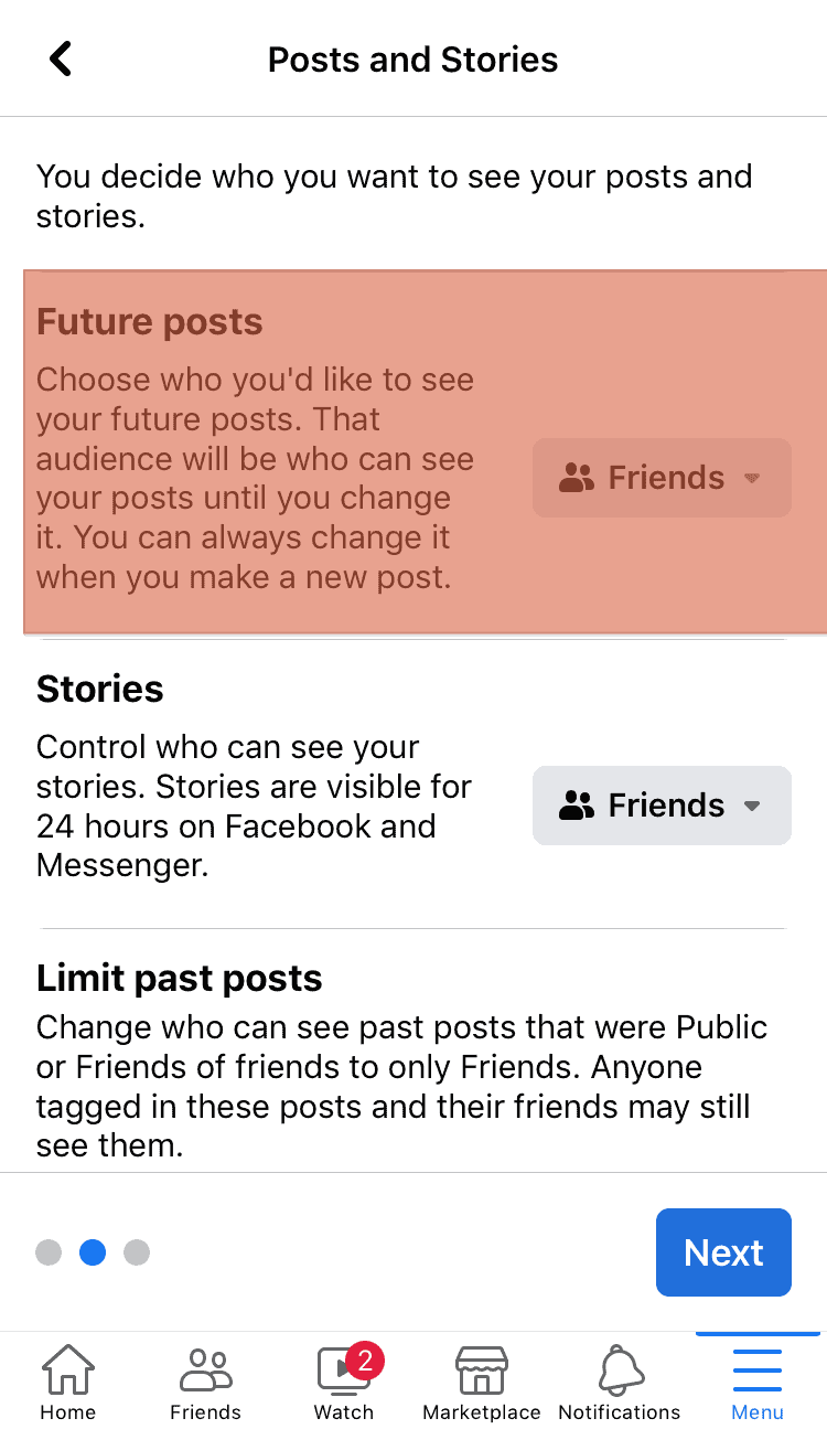 Facebook Future Posts