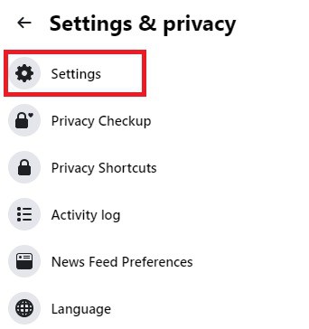 Facebook Settings And Privacy Settings