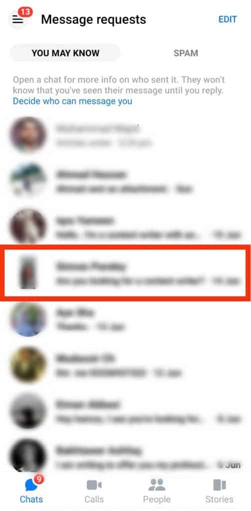 How To Move Message Requests to Inbox Messenger ITGeared