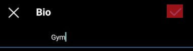 First Checkmark