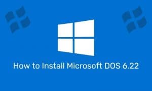 How To Install Microsoft Dos 6.22