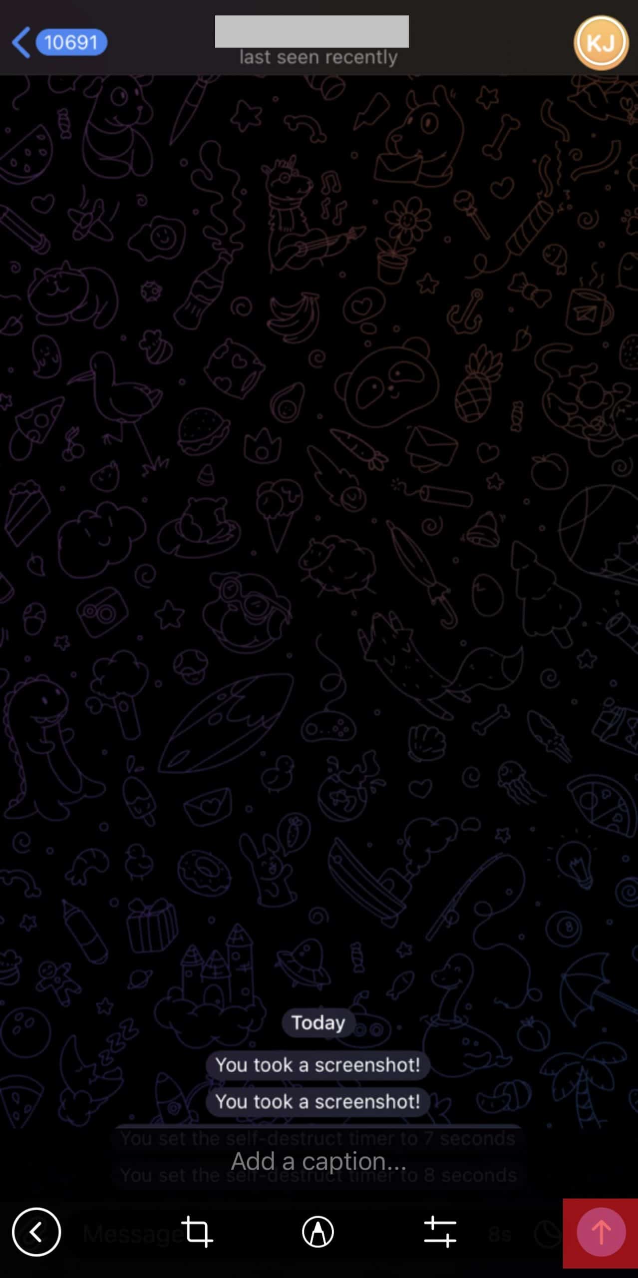 Image Send Arrow On Telegram