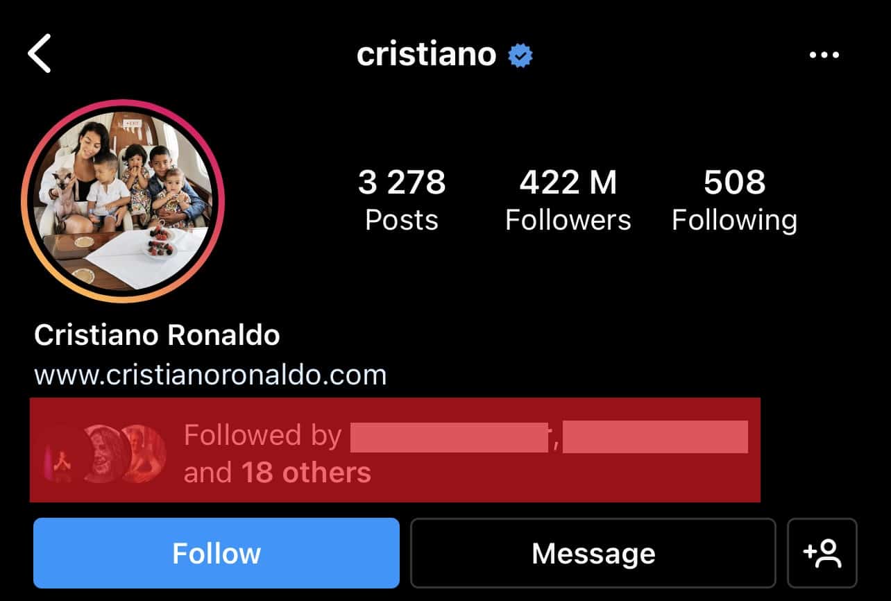 Instagram Mutual Followers