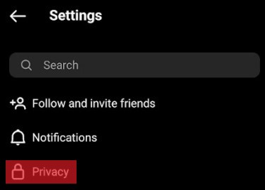 Instagram Profile Settings