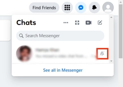 Locate Conversations With A Muted Icon