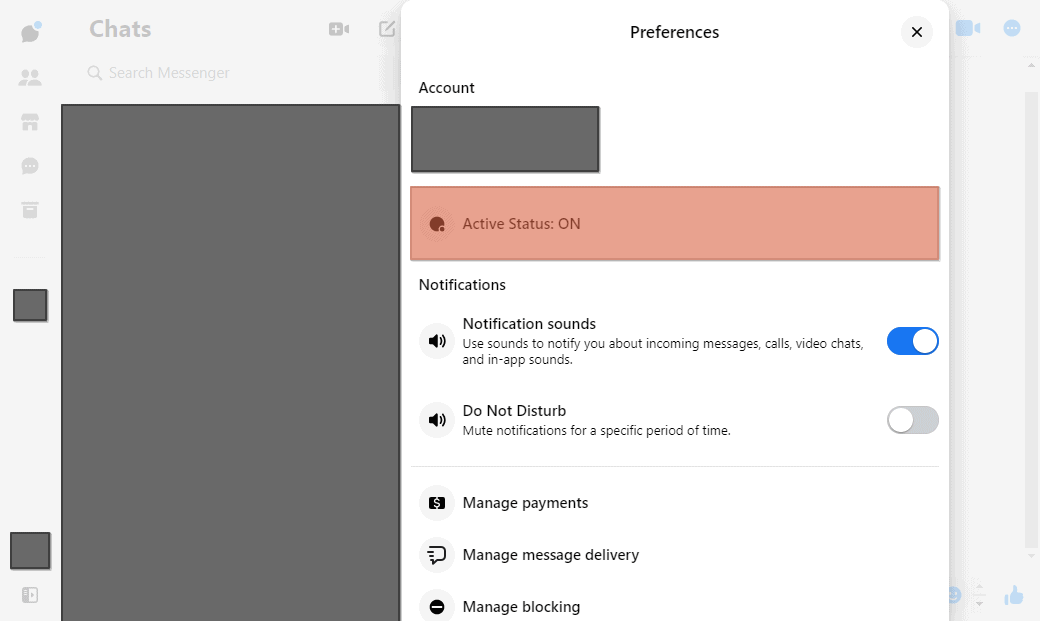 Messenger Active Status 1