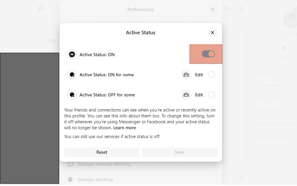 Messenger Active Status Toggle 1