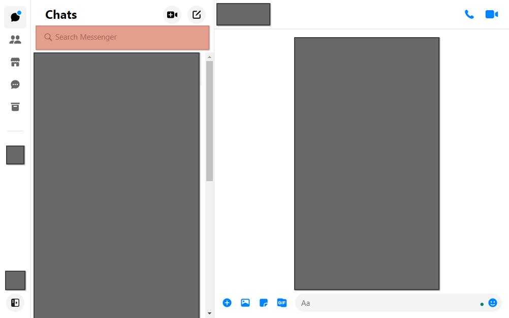 Messenger Pc Search Bar 1