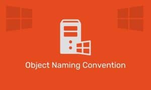 Object Naming Convention