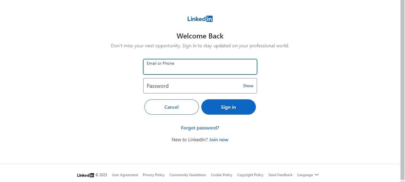 Open Browser And Navigate To Linkedin Web