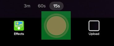 Record Button In Tiktok