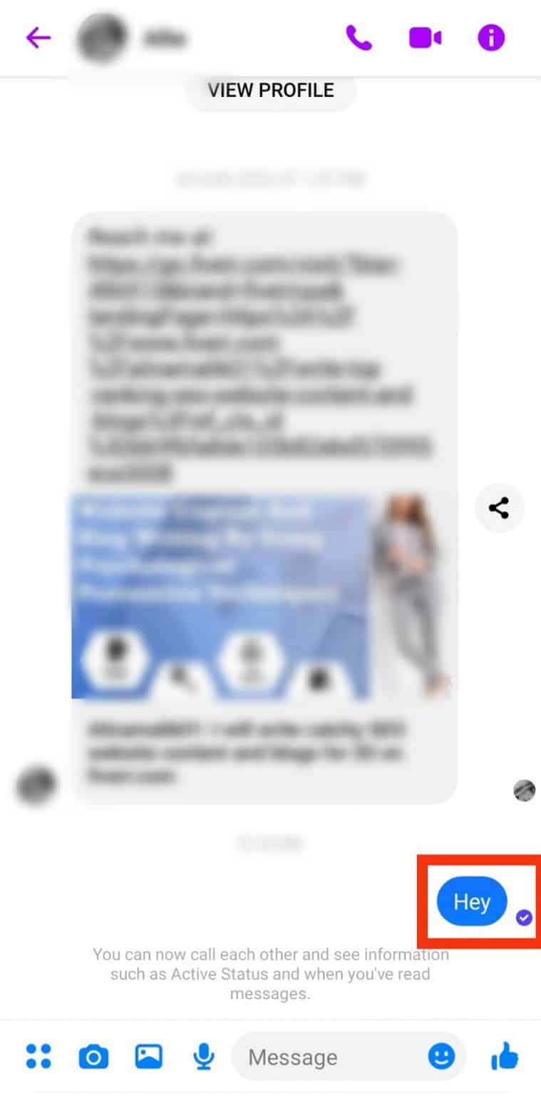Ignore Message Screen How To Undo Ignore Messages on Messenger | ITGeared