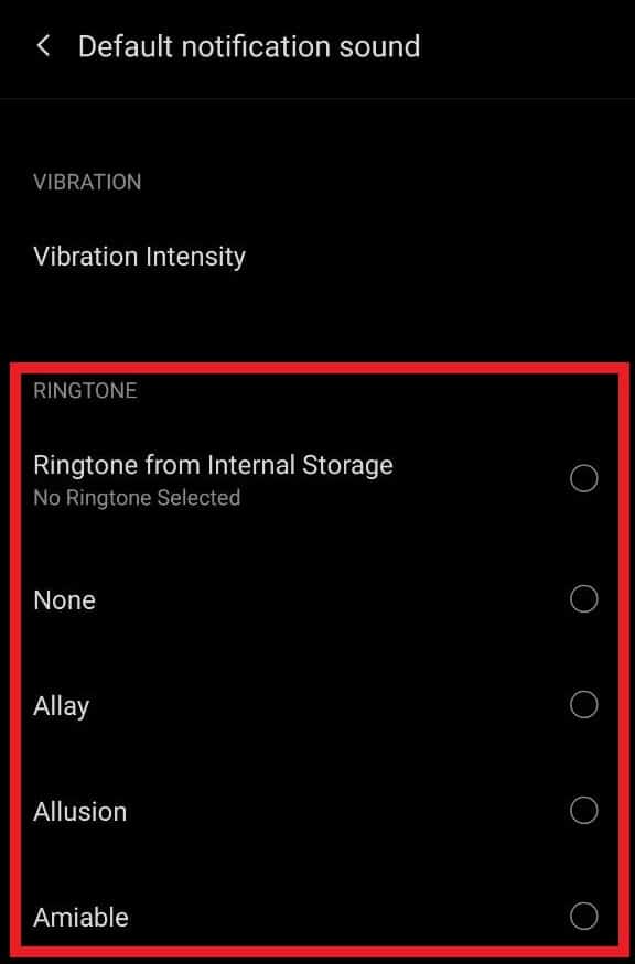Ringtones For Default Notification Sound Android