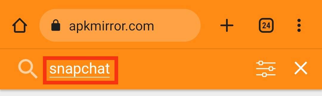 Search For Snapchat